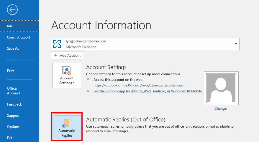 How To Set Up An Out Of Office Email In Outlook